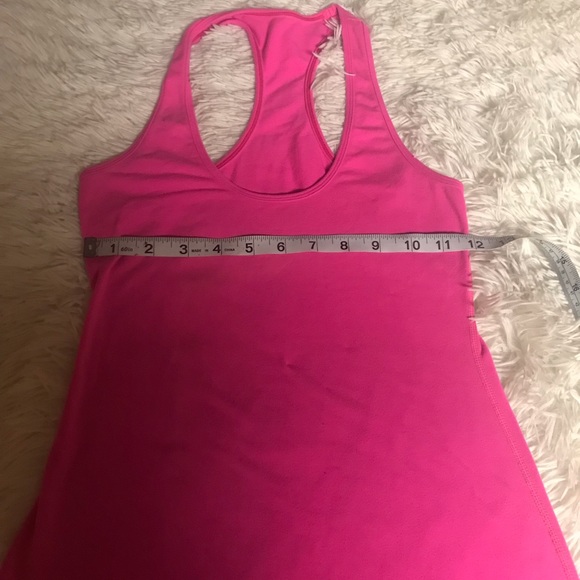 Lululemon Racerback Tank Top-Pink-Size None measurements In the Photos - Picture 11 of 12